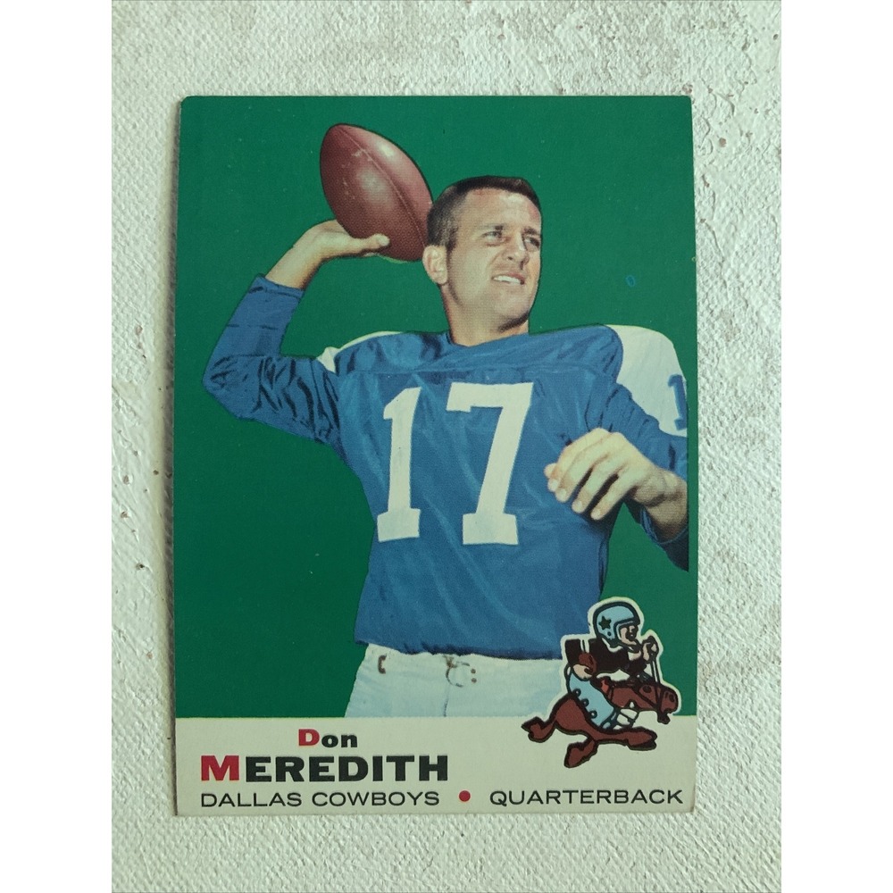 1969 TOPPS #75 DON MEREDITH VG